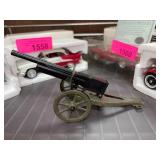 Vintage Cast Iron Toy Cannon