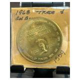 1968 Saskatchewan Pioneer Dollar Token