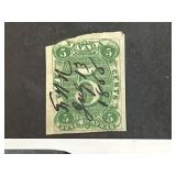 Antique 1866 Nevada Revenue Tax Stamp