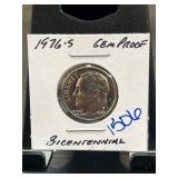1976-S Gem Proof Roosevelt Dime Bicentennial