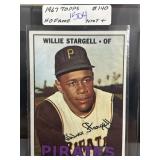 1967 Topps Willie Stargell Pirates #140 Baseball C