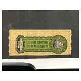 West Virginia Liquor Control Commission Stamp