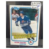 1981-82 Topps Peter Stastny Rookie Card