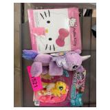 Hello Kitty Die-Cut and Plush Unicorn Toy Set
