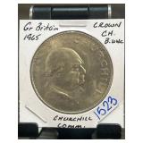 1965 Great Britain Churchill Commemorative Crown
