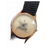 Wittnauer Gold Tone Pegasus Watch