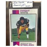 1973 Topps Dwight White Rookie Card #140