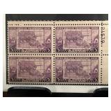 1936 Oregon Territory Plate Block Stamps
