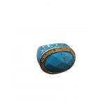 Size 8 Blue Stone Cocktail Ring