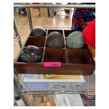 Decorative Sphere Set and Small Stuff Organizer