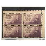 1934 Mothers Day Issue 3Â¢ Plate Block
