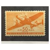 1941 USA 50 Cents Airmail Stamp