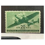 1941 U.S. Airmail 20-Cent Stamp Scott C29