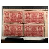 1936 US 2-Cent Navy Issue Plate Block
