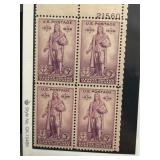 1936 U.S. Postage Plate Block #777, Mint Condition