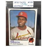 1973 Topps #190 Bob Gibson Baseball Card