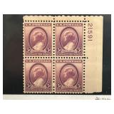 1936 Susan B. Anthony Plate Block Stamps