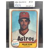 1981 Donruss #57 Nolan Ryan Baseball Card