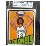 1972 Topps #180 Artis Gilmore Rookie Card