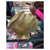 Cast Brass Decorative Shell Dish