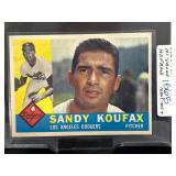 1960 Topps Sandy Koufax Baseball Card #343