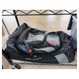 High Sierra Black Wheeled Duffle Bag