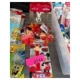 Disney-Themed Items Including Frozen Ornament and