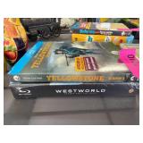 Sealed Blu-Ray Sets: Yellowstone & Westworld