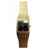 Oleg Cassini Gold Tone Quartz Watch
