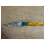 Handcrafted Knife with Wooden Handle