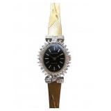 Helbros Ladies Quartz Gold Tone Wristwatch