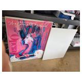 Framed Art Print and Blank Canvas
