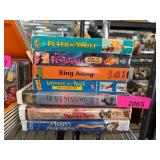 Seven VHS Childrens Movies