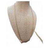 Sterling Silver 24in Rope Chain Necklace