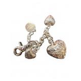 Kathy Van Zeeland Heart Charm Keychain