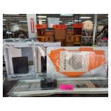 Shelf Lot with Bookend, Joxtorp Lamp, and More