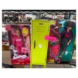 Fashion Dolls and Miniature Locker Set