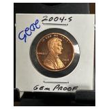 2004-S Lincoln Cent Gem Proof