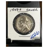 1943-S Jefferson Nickel in Holder