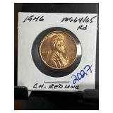 1946 Lincoln Wheat Cent MS64/65 RD