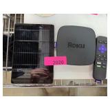 Amazon Fire Tablet and Roku Streaming Device