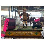 Cast Iron Trick Dog Mechanical Bank
