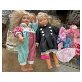 Two Our Generation Dolls with Accessories