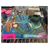 Mermaid Plate With Accessories by Stephanie Kiker
