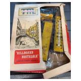 Train-Miniature Billboard Nostalgia HO Scale Set