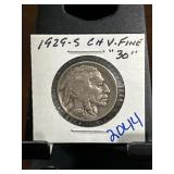 1926-S Buffalo Nickel in Very Fine Condition