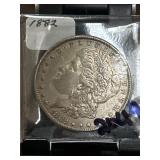 1882 Morgan Silver Dollar