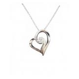Kay Jewelers Sterling Silver Heart Necklace