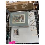 Lenox Silver Peony Frame and Framed Artwork
