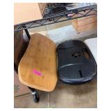 Uplift Desk Balance Board and Plastic Footrest